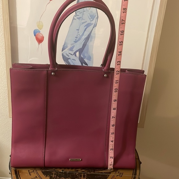 Rebecca Minkoff purple tote - Picture 3 of 5